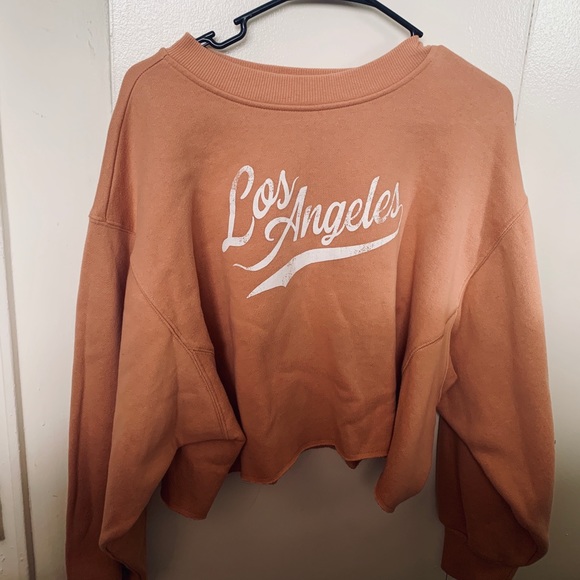 Los Angeles cropped long sleeve shirt - Picture 1 of 4